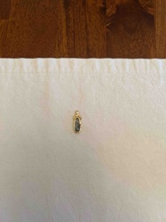 18k Gold Opal and Diamond Accent Slider Pendant