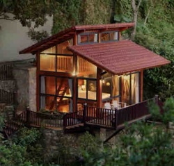 Modern Hillside Cabin/House