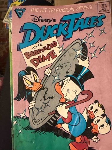 Disney's DuckTales: The Bedeviled Dime Comic Book, No. 8, August