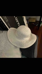 Wide-Brimmed Perforated Sun Hat