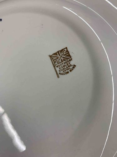 Royal Falcon Ware Ceramic Plate (Weatherby Hanley)