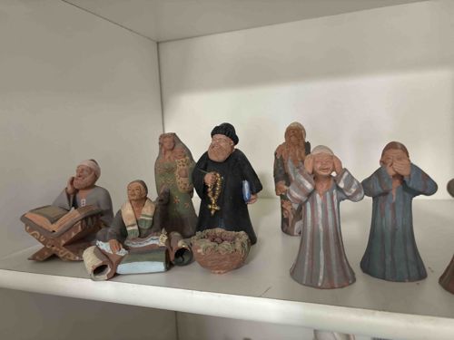 Collection of Middle Eastern Themed Figural Statuettes