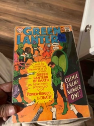 Green Lantern Comic Book - 'Cosmic Enemy Number One!' (DC Comics)