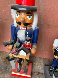 Nutcracker with Toy Maker's Tray