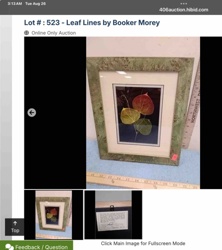 Leaf Lines by Booker Morey