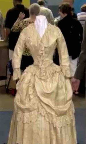 Victorian/Edwardian Era Bustle Gown