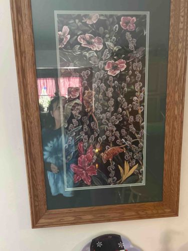 Framed Floral Botanical Print