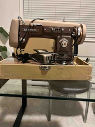 Vintage Kenmore Sewing Machine with Carrying Case