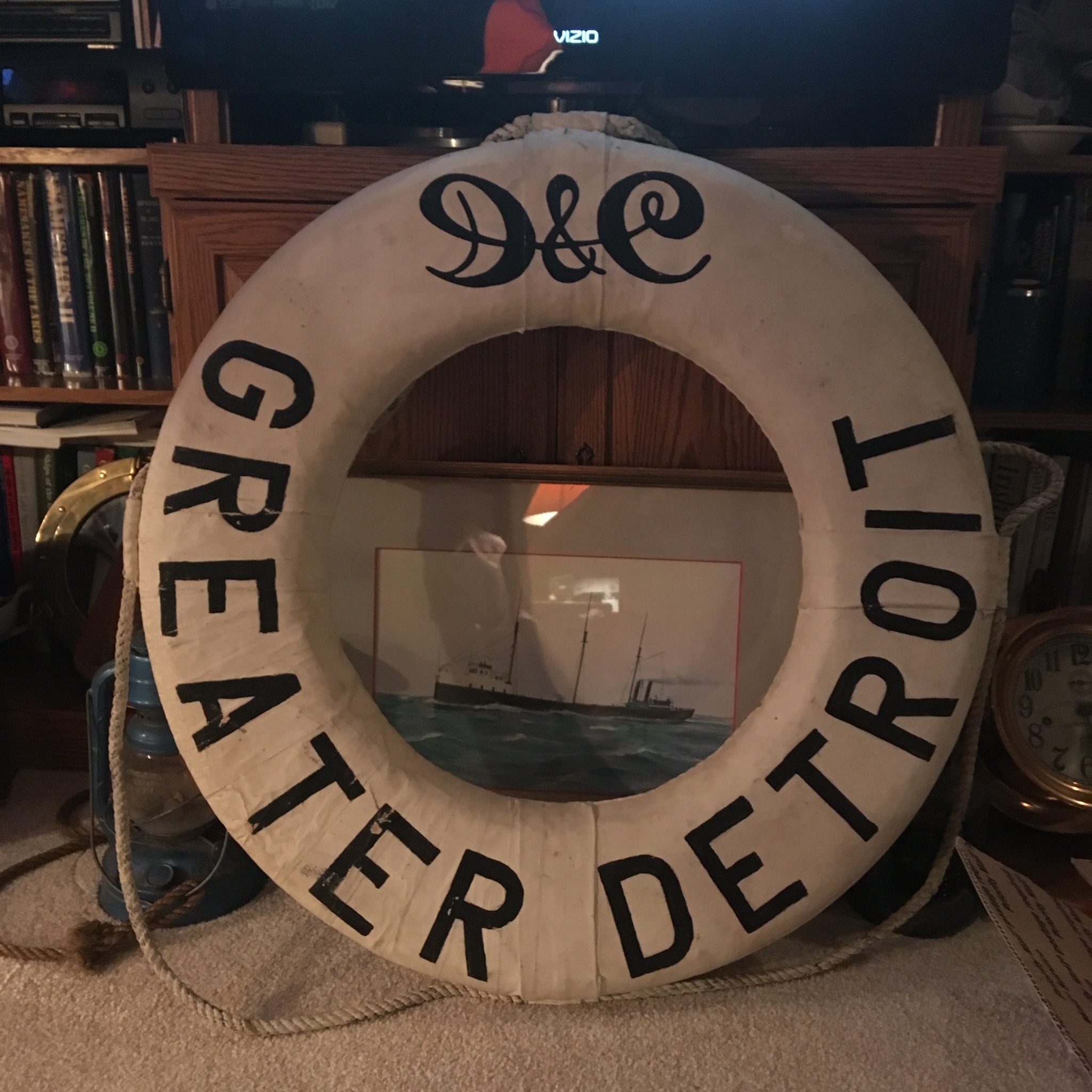 Submitted photo of Vintage Life Ring inscribed 'GREATER DETROIT' (unverified)
