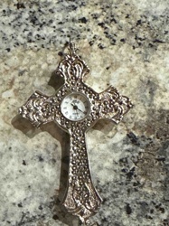 Tissot Marcasite Cross Pendant Watch