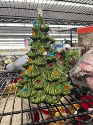 Ceramic Christmas Tree with Peg Lights