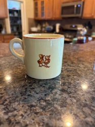 Vintage Chick-Decorated Ceramic Mug