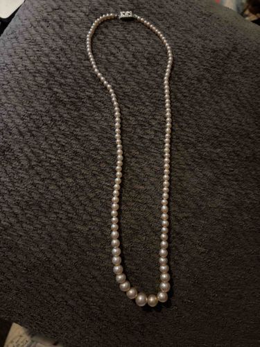 Antique Graduated Pearl Necklace