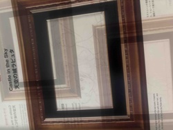Framed Animation Sketch from 'Castle in the Sky' (Laputa)