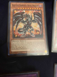 Red-Eyes Darkness Metal Dragon Yu-Gi-Oh! Card