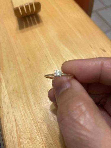 Solitaire Diamond Engagement Ring