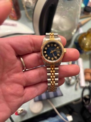 Rolex Datejust Two-Tone Ladies' Watch with Diamond Dial