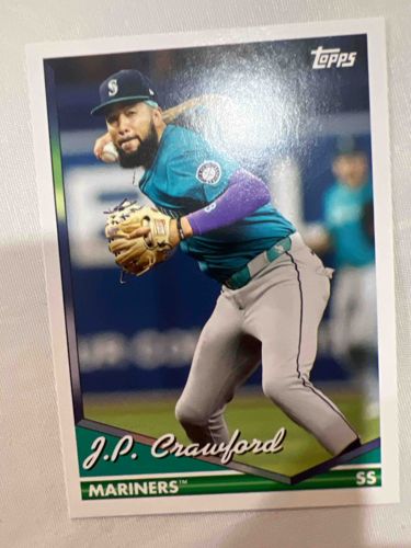 J.P. Crawford Topps Baseball Card