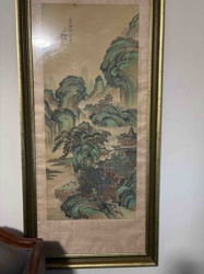 Chinese Landscape Scroll Painting