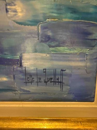 Signed Loic Le Guellaff Impressionist Oil Painting