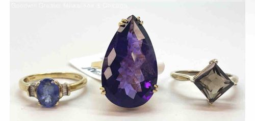 Assorted Gemstone Rings