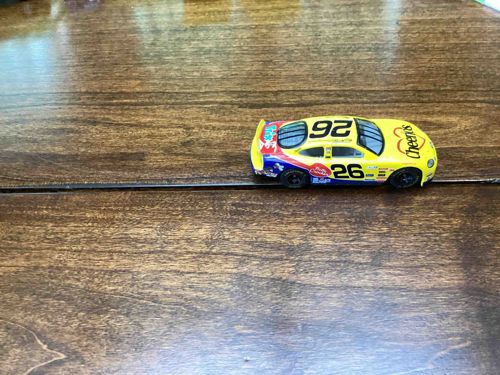 Yellow #92 #26 Cheerios Diecast Race Car