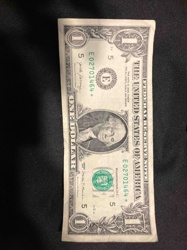 United States One Dollar Federal Reserve Note (Star Note)