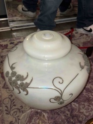 Pearlescent Decorative Glass Light Shade