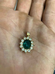 Green Stone Pendant