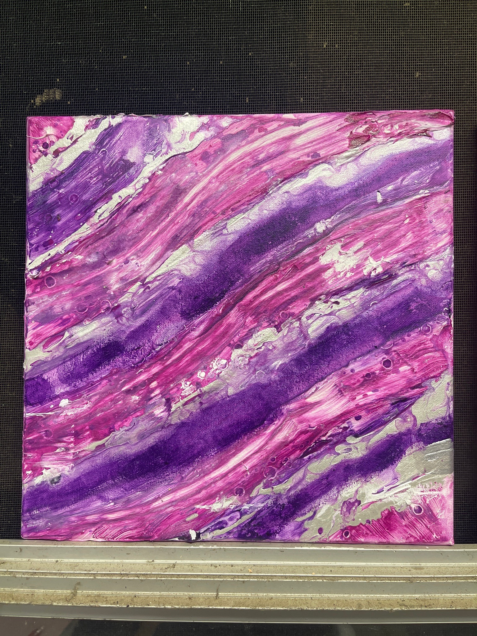 Submitted photo of Abstract Acrylic Painting on Canvas