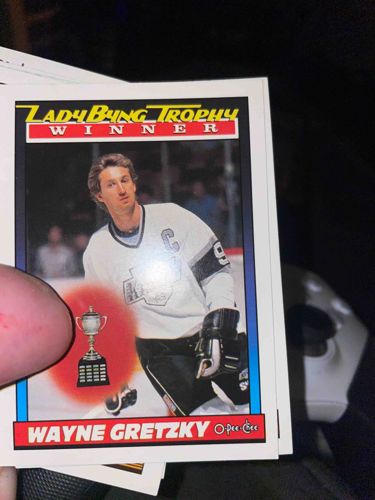 1991-92 O-Pee-Chee Wayne Gretzky Lady Byng Trophy Winner Card #453
