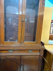 Antique Wooden Display Cabinet / Hutch