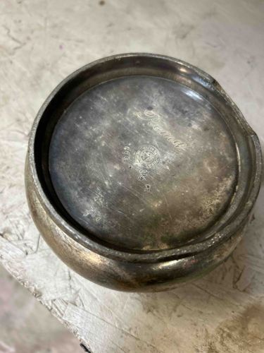 Benedict Silverware Silver-Plated Hollowware Vessel