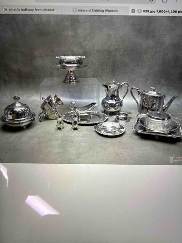 Assorted James Dixon and Sons Silver-Plated Tableware Collection