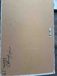 Stretched Art Canvas (Rear View)