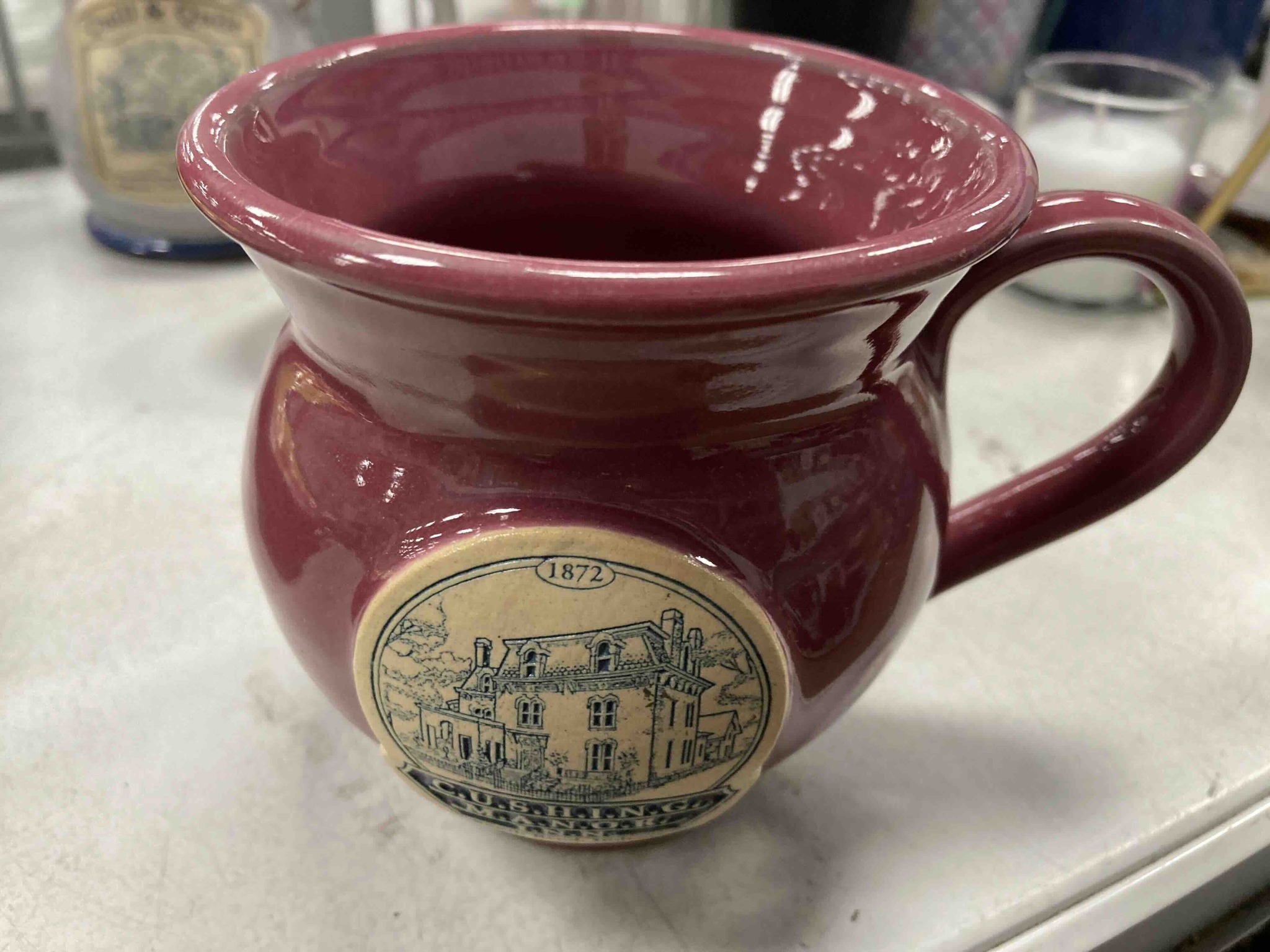 Deneen Pottery Custom Commemorative Belly Mug