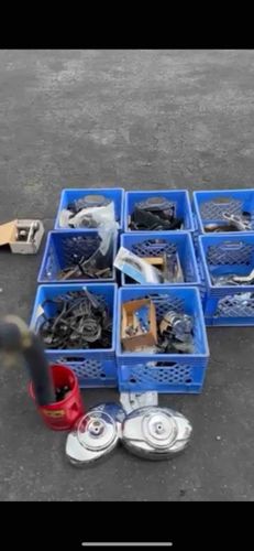 Assorted Motorcycle Parts and Components