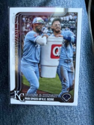 Kansas City Royals Young & Hungry Baseball Card