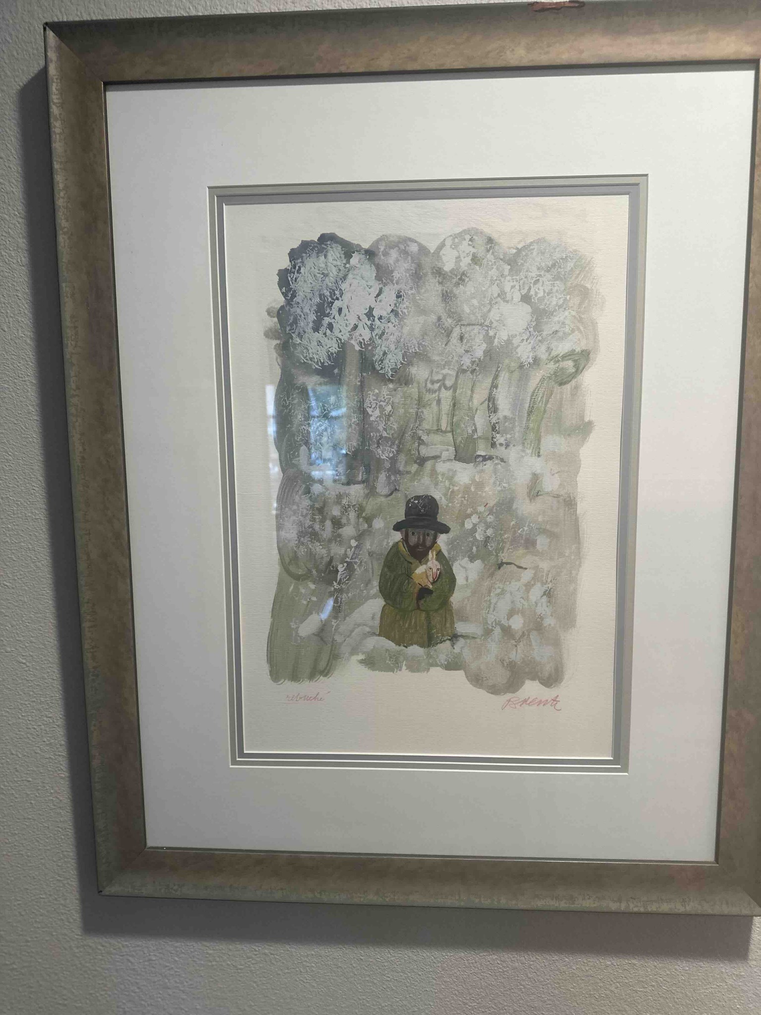 Graciela Rodo Boulanger 'Retouche' Original Lithograph