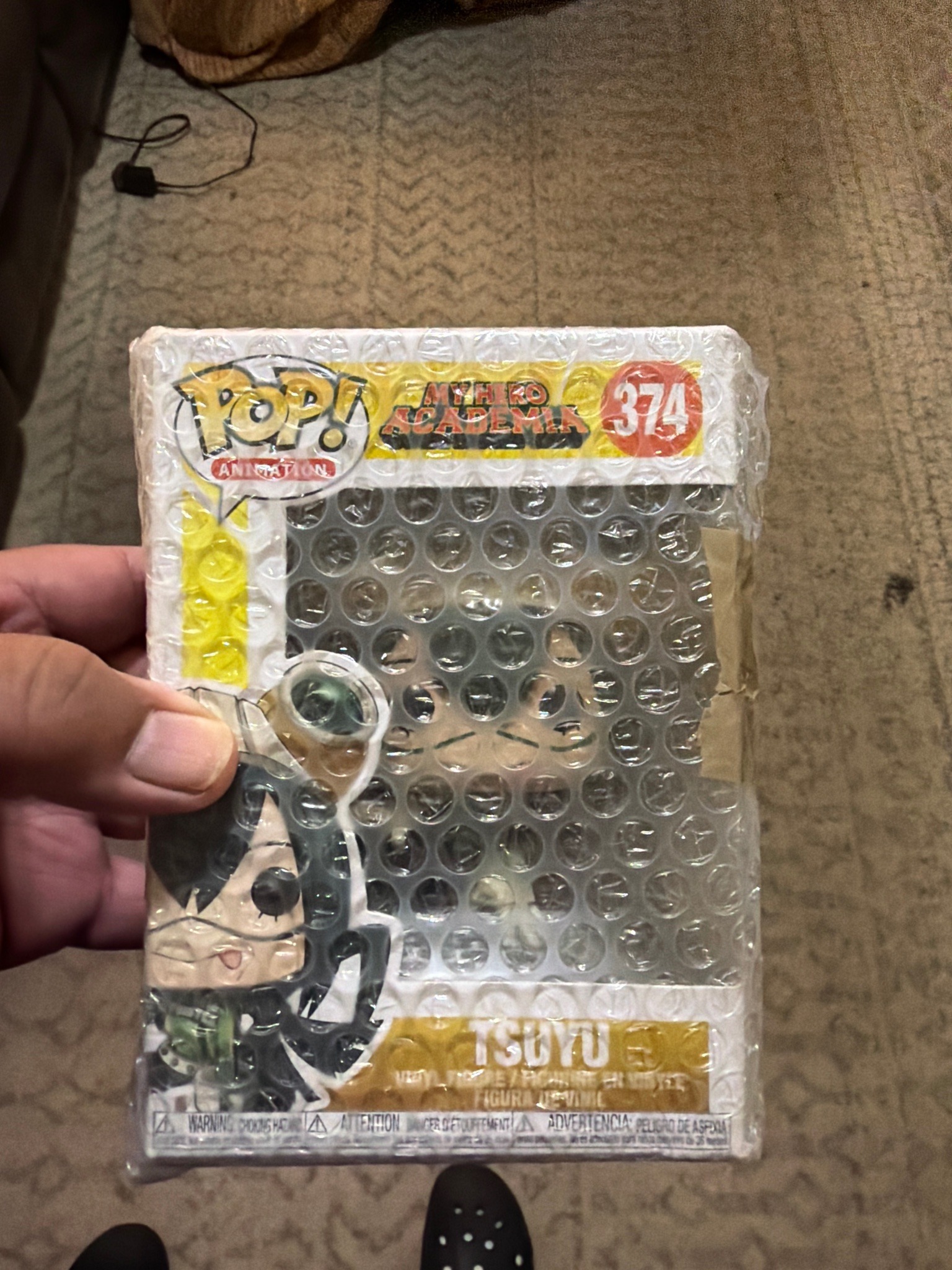 Submitted photo of Funko Pop! Animation My Hero Academia Tsuyu Asui #374 (not authenticated)