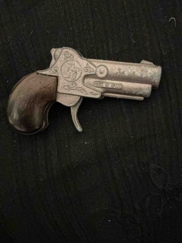 Vintage Die-Cast Toy Derringer Pistol 'Made in Spain'