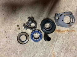 Disassembled Mechanical Parts Assortment