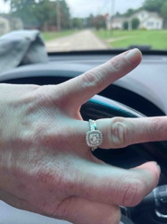 Diamond Halo Ring