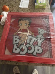 Betty Boop Novelty Wall Clock