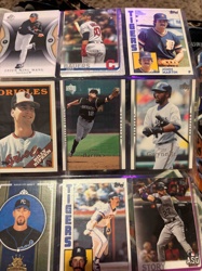 Baseball Card Collection in Protective Page