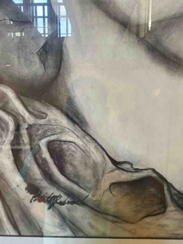 Charcoal and Graphite Figurative Drawing