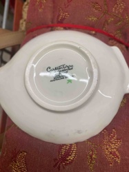 Carlton Ware Handpainted Gravy Boat / Serving Dish (Underside)