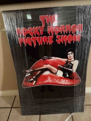 The Rocky Horror Picture Show Wall Art with Dr. Frank-N-Furter and Lips Logo