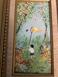 Enamel on Copper Artwork by Cardin '80