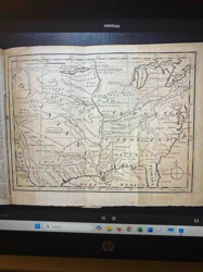 1763 Map of a Portion of North America from Gentlemen's Magazine